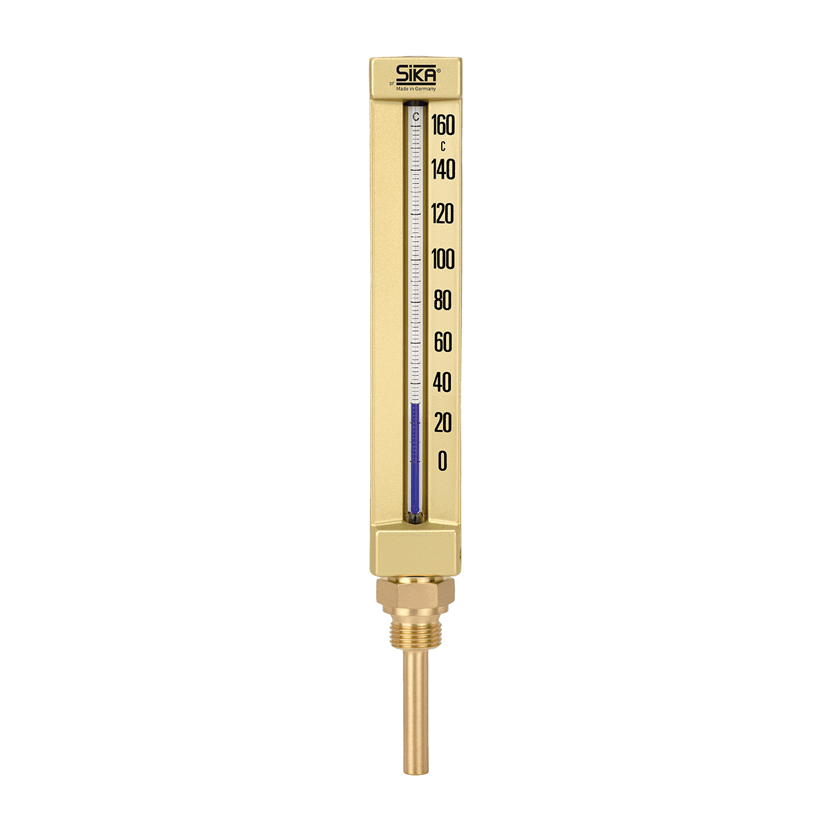 Anlegethermometer 0 Grad Celsius-120 Grad Celsius 
